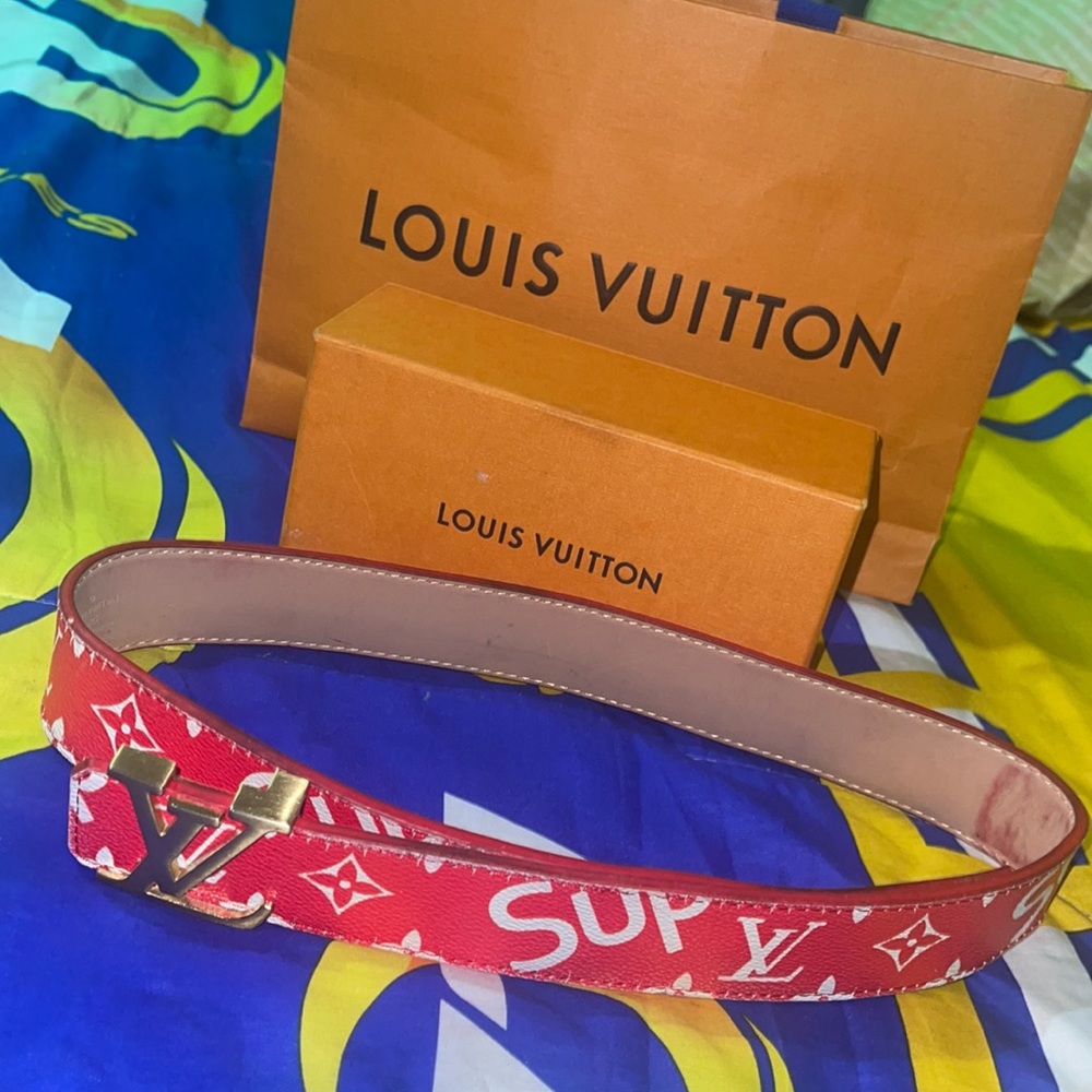 Louis Vuitton Supreme Belt
